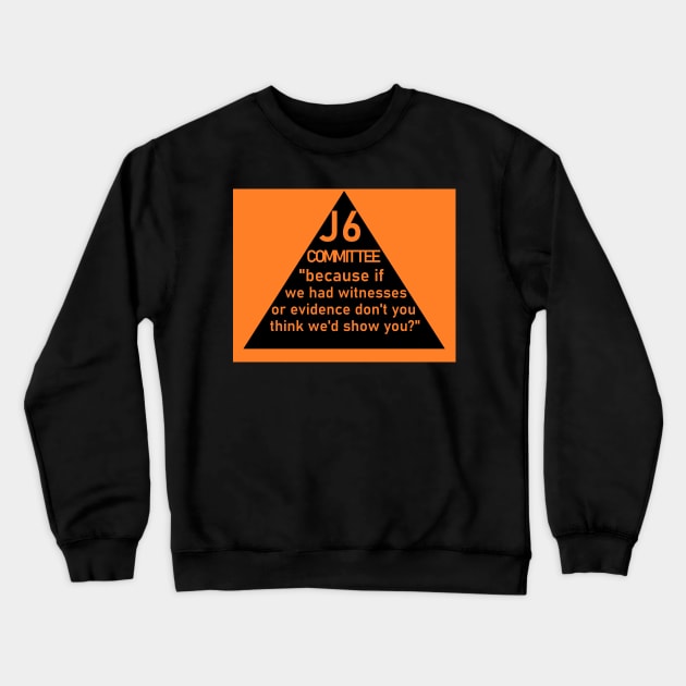 J6 NO EVIDENCE Crewneck Sweatshirt by Limb Store